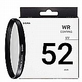 פילטר דוחה מים SIGMA WR UV 52mm פילטר דוחה מים SIGMA WR UV 52mm